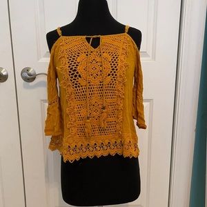 off the shoulder shirt